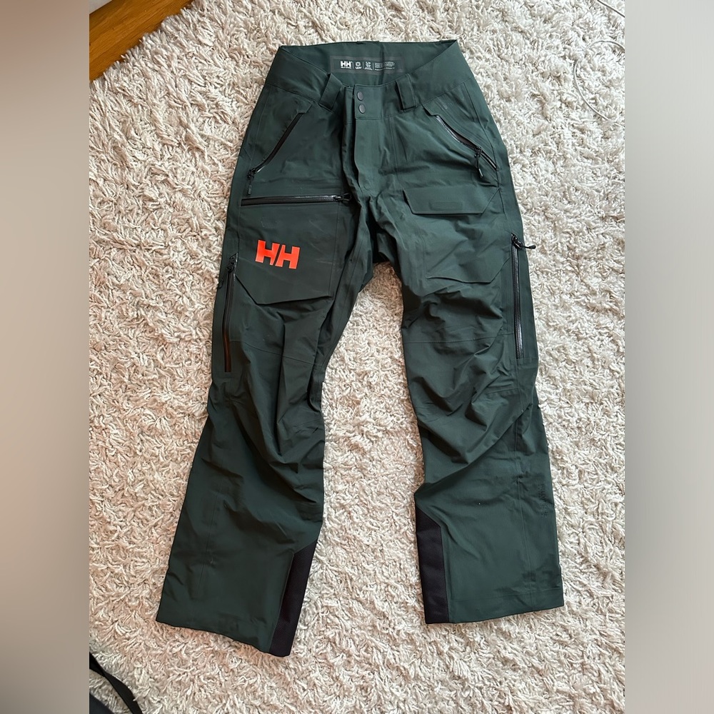Helly Hansen Aurora Shell Insulated Pant Dark Green (Only Worn Once)
